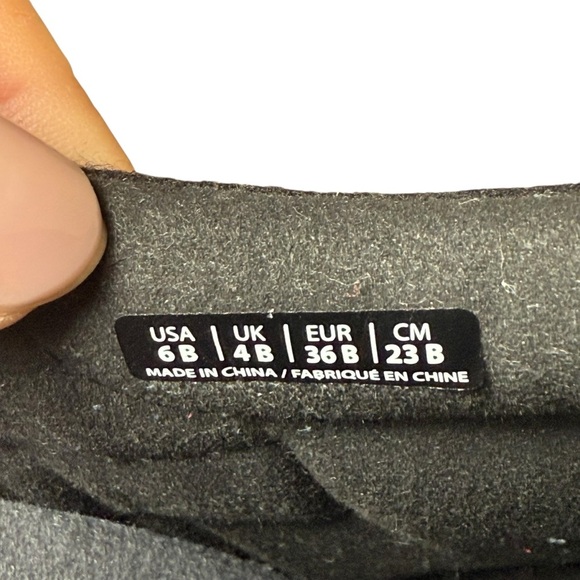 Spenco Womans Size 6B Ashley Black Suede Mule Clog Shoe Orthotic Comfort Neutral - Picture 7 of 7